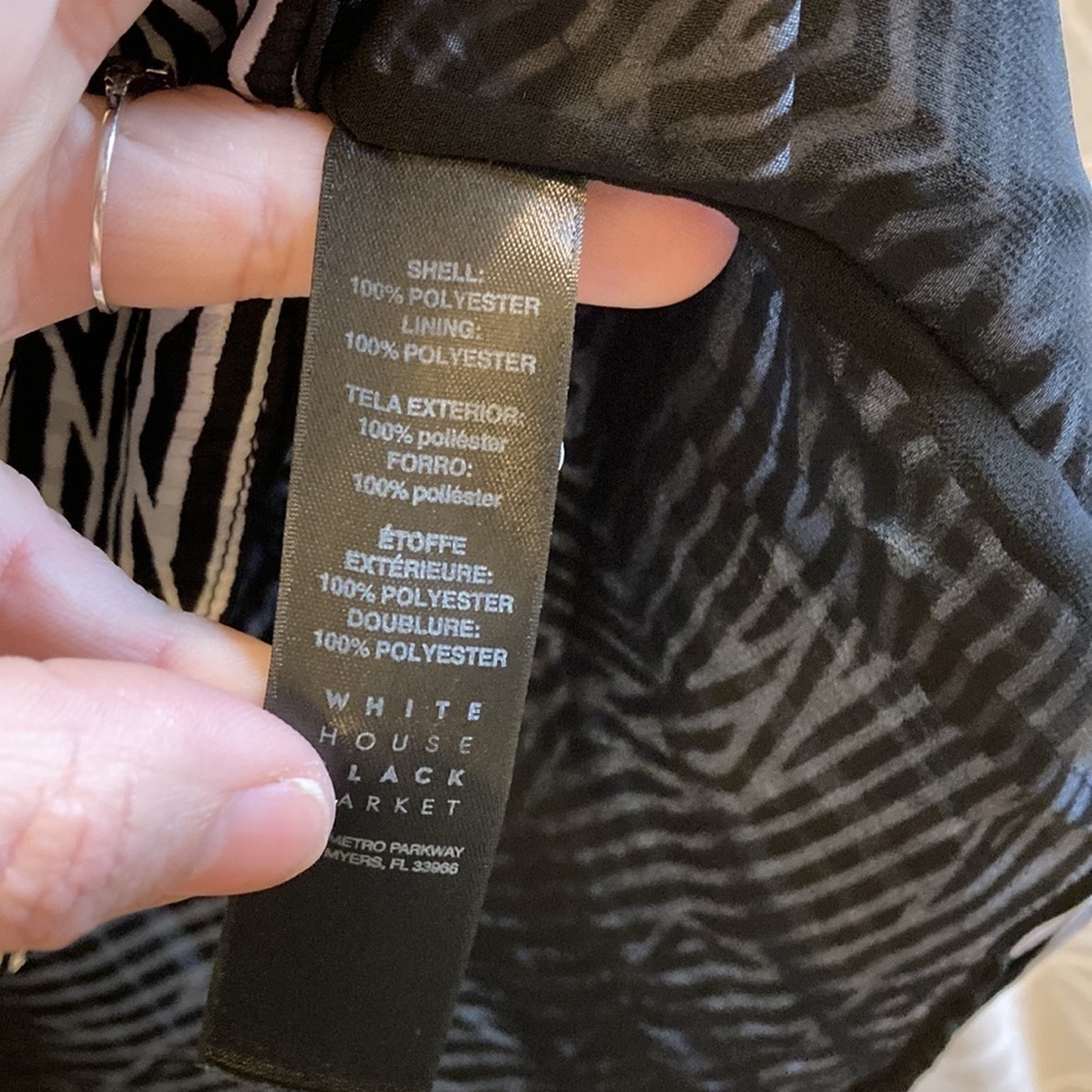WHBM Aztec Pattern Blouse - Picture 9 of 13